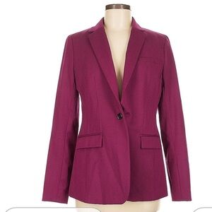 Banana Republic Tailored Blazer in Magenta